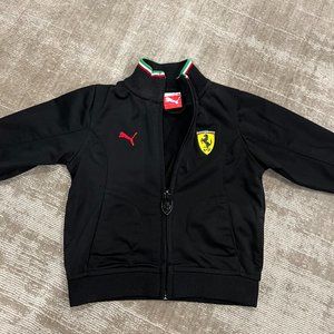 Boy's Ferrari Zip Up Jacket